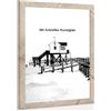 rahmengalerie24 Cornice portafoto Calisto con vetro antiriflesso, dimensioni immagine 50 x 75 cm, larghezza listello 30 mm
