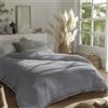 Zelesta Royalbed Piumone 2-in-1 Letto Singolo 140×200 cm - Trapunta e Piumino Reversibile 4 Stagioni, Lavabile 60°, Anallergico, Morbido, Leggero, Premium (Anthracite, 200x200 cm)