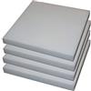 PERLARARA - Set 4 Pezzi Gomma Piuma per Imbottiture Cuscini Divani Sedie Pallet - Gommapiuma per Imbottitura 50x50x5 anche a Metro