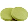ELYSYSRL Cuscini Sedia Rotondi 40/35/30/45/50cm Cuscino Sedie Antiscivolo 2 pezzi per Sedie Cucina Giardino e Sala da Pranzo Casa Sgabello Cuscino Sedia Rotondo Cuscini sfoderabili(Fruit green,Diameter: 40CM/1