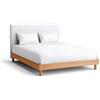Nina Home Completo Lenzuola in Puro Cotone, Set Biancheria da Letto Premium Quality Made in Italy, con Federe 50x80cm (Bianco, Singolo, Tinta Unita)
