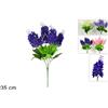 Due Esse Christmas Mazzo di Fiori 5 Rami Alto 35cm in Vari Colori