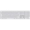 MiNGFi TPU coperchio della tastiera Copritastiera per Magic Keyboard con Touch ID e tastierino numerico Modello A2520 (2021+) EU/ISO layout della tastiera - Trasparente