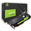 PNY Quadro P6000 Professional Scheda grafica 24GB GDDR5 PCI Express 3.0 x16, doppio slot, 4x DisplayPort, 1x DVI-I DL, supporto 5K, ventola attiva ultrasilenziosa