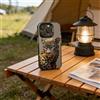 QIODAYI Compatibile con iPhone 16 Pro Max Cover Telefono Disegno Personalizzato Leopardo Denaro Occhio Blu Antiscasso