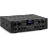 Power Dynamics Versterker met Bluetooth - Power Dynamics PV240BT - 4-zone versterker met radio & mp3 speler - 8x 50W - Zwart