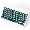 NEWCOO Tastiera Wireless Bluetooth,Rechargeable Ultra Sottile Tastiera Wireless Compatta sottile e Portatile con Tablet per Tablet IOS iPad Pro/Air/Mini/Android/Windows/Telefoni,QWERTY Layout Italiano