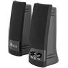 NGS SB150- Altoparlanti Multimediali 2.0 per PC, 2W, Uscita Cuffie, Connessione USB, Nero