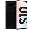 Samsung Galaxy S10 Smartphone, 128GB, Display 6.1, Single SIM, Nero (Prism Black) [Versione Tedesca]