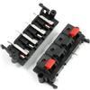 uxcell 2pz 4 modo primavera gancetto Audio altoparlante terminali rosso nero 64 x 25mm