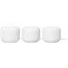 Google Nest WiFi AC2200 (seconda generazione) Router e sistema Wi-Fi a rete extra punto di accesso (confezione da 3, neve)