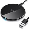 DeBangsi 20W Caricatore Wireless, Ricarica Rapida Phone Charger Wireless Telefono per iPhone 16 15 14 13 12 11 Pro Max Samsung Galaxy Google Pixe Caricabatterie