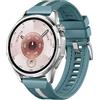 GIOPUEY Cinturini Compatibile con Huawei Watch GT 6 46mm/GT 5/GT 4, Morbido Silicone Cinturino [Resistente all'Usura] [Traspirante] - Teal