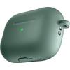 GIOPUEY Cover per Airpods PRO 2, Cilicone Custodia, Ultrasottile Case Cover, Antiurto, Resistente ai Graffi - Verde Militare