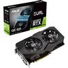 ASUS Doppia scheda grafica GeForce RTX 2060 EVO OC Edition (PCIe 3.0, memoria GDDR6 da 12 GB, HDMI, DisplayPort, DVI-D, ventola Axial-tech, tecnologia 0dB, Auto-Extreme)