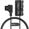 Alvin's Cables D-tap a F550 batteria fittizia Cavo di alimentazione per Sony NP-F550 | F770| F570| Monitor F970 Atomos Ninja V 1.5M