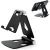 Maoggha Supporto per cellulare da tavolo, pieghevole in alluminio, supporto da scrivania regolabile in altezza, compatibile con iPhone 17/16/15/14/13/12 Pro Max/Xr/Xs/X/8, Galaxy, Tablet