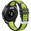 ANBEST Cinturino per Garmin Vivoactive 5/Vivoactive 3/Forerunner 245/165/645 Cinturino-20mm, Cinturino di Ricambio in Silicone per Garmin Venu/Venu 2 Plus/Venu SQ 2 Braccialetto