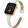 AidorMax Compatibile con Cinturino Apple Watch 44mm 45mm 46mm 49mm Elegante in Pelle Sottile Donna per iWatch Series SE/11/10/9/8/7/6/5/4 (Galassia/Oro Rosa)