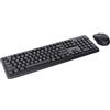 Trust Gaming TRUST TKM-350 Tastatur und Maus Set, kabellos, Deutsches QWERTZ-Layout, Flüssigkeitsgeschützt