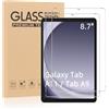 Olgary 2 Pezzi, Pellicola Protettiva per Samsung Galaxy Tab A11, Tab A9 8,7 Pollici, Vetro Temperato Film,9H Durezza HD Trasparente Anti Graffio Protezione Schermo