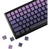 YMDK 134 Tasti Color Contour Lines Personality Double Shot Side-lit Dye Sub PBT Cherry Profile Keycap per 61/75/87/98/100/106 MX Tastiera Meccanica
