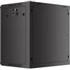 Lanberg Armadio rack 19 montaggio a parete 12u/600x450 con porta traforata nera