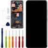 Vvsialeek Display OLED di ricambio compatibile con Galaxy S20 Ultra [6.9] SM-G988B/DS LCD Touch Screen con funzione di impronte digitali Toolkit