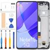 LADYSON Per Xiaomi Redmi Note 10 5G Sostituzione Dello Schermo Compatibile Per Xiaomi Poco M3 Pro 5G LCD con Cornice Redmi Note 10 5G Display LCD Touch Digitizer M2103K19PG M2103K19PI Kit Parti Di Riparazione