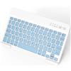 NEWCOO Tastiera Bluetooth Wireless, Rechargeable Ultra Sottile Tastiera Wireless Compatta sottile e Portatile Connessione Stabile per Tablet Samsung/IOS/Android/Windows/Telefoni,Layout Italiano QWERTY