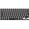 MiNGFi Copritastiera Silicone Inglese QWERTY per MacBook Pro 13 A1278 A1425 A1502 (2008-2017), Air 13 A1369 A1466 (2010-2017), Pro 15 A1398 A1286 (2008-2015), Pro 17 A1297 (2011) EU/ISO - Nero