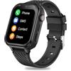 DDIOYIUR Smartwatch Bambini GPS 4G con WiFi Videochiamata SOS Camera Impermeabile Messaggio Sveglia Cronometro Modalità Classe Lettore Musicale Notifica Vibrazione Regalo per Ragazzi e Ragazze.