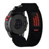 GIOPUEY Cinturini Compatibile con COROS VERTIX 2/2S, Cinturino in Morbido Nylon Intrecciato [Unisex] [Traspirante] - Black