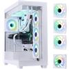 BitFenix Case Pc - Bitfenix - Ceto Premium Edition - Senza Alimentatore - MiD-Tower - Formato Atx - Bianco
