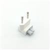 Generico 1PCS Adattatore AC plug per A-pple Macbook, EU Alimentazione compatibile con sostituzione per lPhone lPad lPod M acB ooks Pro lBook Spina Europa Italy universale Caricatore Adattatore Di Ricarica