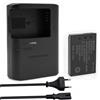 YUEFANSEN LP-E12 - Batteria e caricabatteria LC-E12 LC-E12E, compatibile con fotocamere digitali Canon EOS-M, EOS M2, EOS M10, EOS M50, EOS M50 Mark II, EOS M100, EOS M200, SX70 HS, Rebel SL1