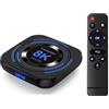 Generico Android 12 TV BOX Allwinner H618 Dual Wi-Fi 32G/64G Quad Core Cortex A53 Supporto 8K 4K BT Audio Media Player (16 GB)