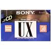 Sony - Audiocassetta, Chrome Class, UX 50 minuti C-50UX (2X25min)