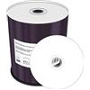 MediaRange MR413-U Confezione di 100 DVD-R stampabile, 16x, 4.7 GB/120 min inkjet wide printable