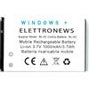 Generico Batteria per cellulare Brondi Window +, capacità 1000mAh, caratteristiche e prestazioni pari all'originale, Brondi Windows Plus BL-5C