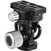 Andoer Testa Fluida per Treppiede Panoramica Inclinabile con Piastra Sgancio Rapido Swiss Testa a Sfera per Treppiede Panoramica a 360° Piastra a Sgancio Rapido Arca per Fotocamera DSLR Videocamera