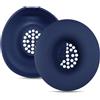 umvowuxa Copriauricolari in silicone per Beats Solo 4, Solo 3, resistenti al sudore, lavabili, custodia protettiva in silicone per cuffie wireless On-Ear Beats Solo4 e Solo3 (blu)