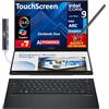 ASUS Zenbook Duo ux8406 - Computer portatile 2 in 1 alimentato con AI, touchscreen da 14, display OLED 3K 120Hz (Intel Ultra 9-285H, 32 GB LPDDR5X, SSD PCIe da 1 TB, penna attiva, KB retroilluminato