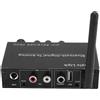 Annadue Ricevitore Audio Bluetooth V5.3, Convertitore di Altoparlanti Audio del Lettore Audio Bluetooth T500 con Telecomando, Ingresso Coassiale/AUX/USB/Bluetooth/microfono