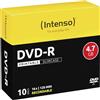 Intenso 4801652 Dvd-R da 4.7 GB, Argento