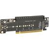 Bewinner Scheda di Espansione Pcie X16, Scheda di Espansione del Controller M.2 NVMe, Scheda di Espansione Divisa da Pcie X16 a X8 X4 X4, Supporto PCIE4.0 Verso Il Basso Compatibile con 3.0