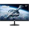 Dahua Monitor senza bordi VA Full HD 1080p 100Hz da 22 pollici con HDMI, VGA, garanzia del produttore Dahua (LM22-A200Y)
