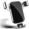 QCHIAN Porta Cellulare Auto, Supporto Telefono Auto Universale a Prova di Scossa e Stabile, Rotazione a 360°, Portacellulare Auto Smartphone