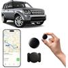 ZVD GPS Tracker Per Auto,Localizzatore Per Animali Domestici,Gps Auto Localizzatore Con App,GPS Tracker Compatibile Con Ios, Auto, Animali Domestici (1PC Nero)