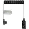 Uonecn Photography Power cavo a spirale D-tap tipo B maschio a 4 porte D-Tap femmina per Anton Bauer V-mount batteria…
